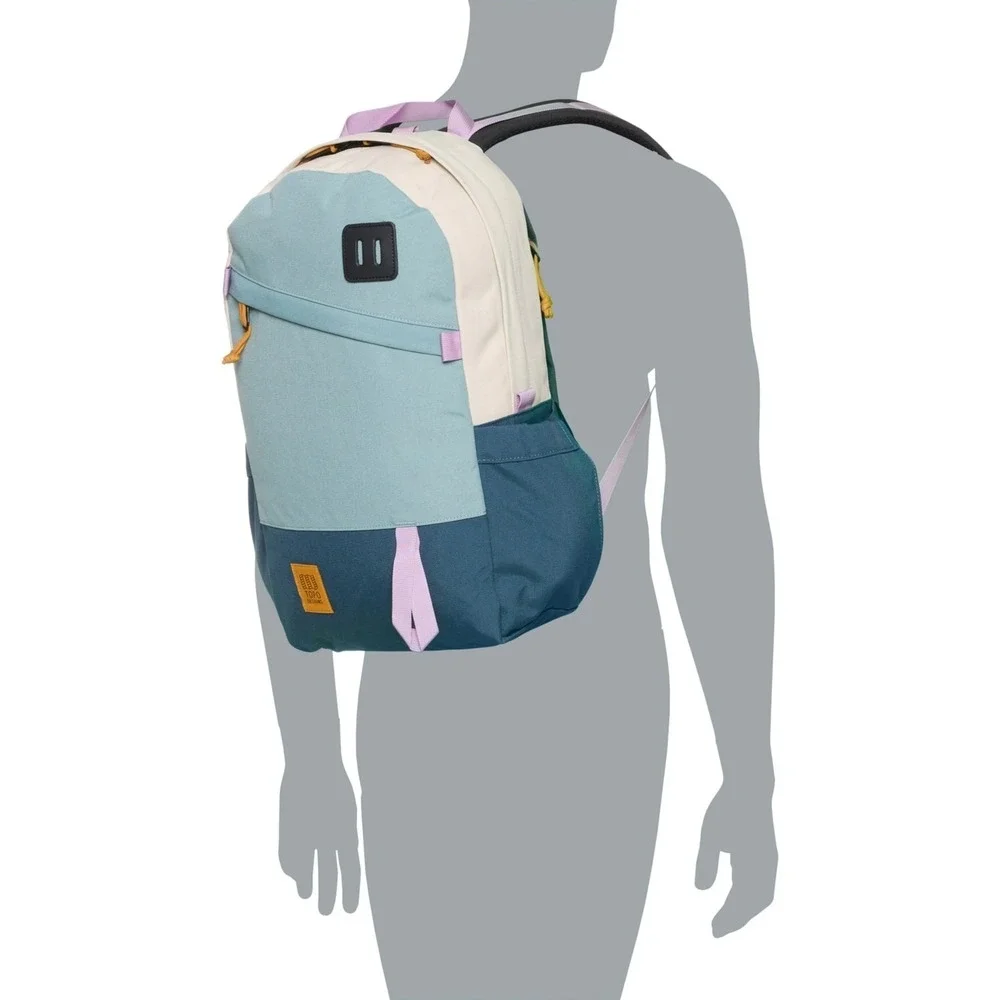 Topo Designs‎ Daypack Classic 20L Backpack Pond Blue Recycled Nylon Laptop
